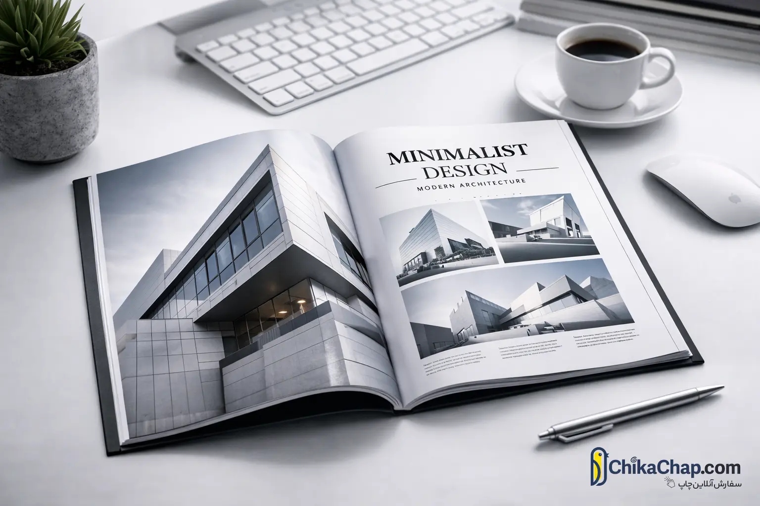 چاپ دیجیتال مجله با کیفیت عالی + چاپ فوری و تیراژ پایین | چیکاچاپ